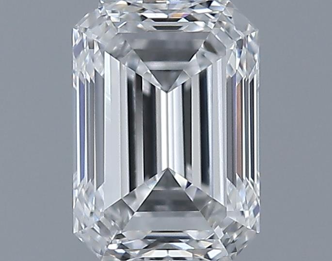 0.7ct Emerald E VVS2 Natural Diamond