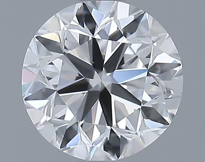 0.7ct Round D VS2 Natural Diamond