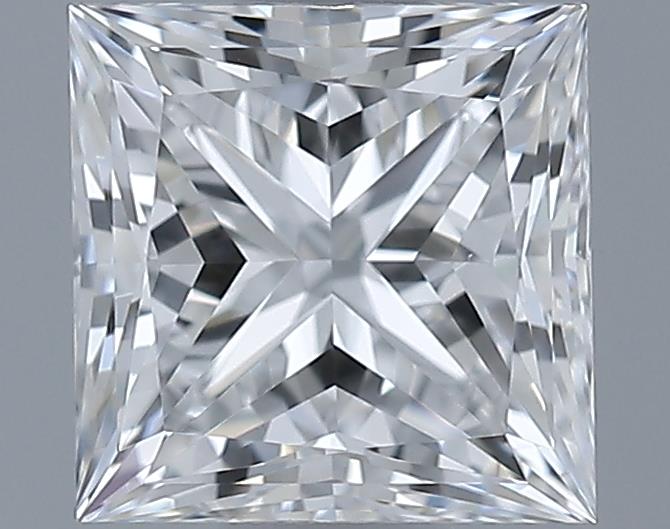0.7ct Princess E VVS2 Natural Diamond