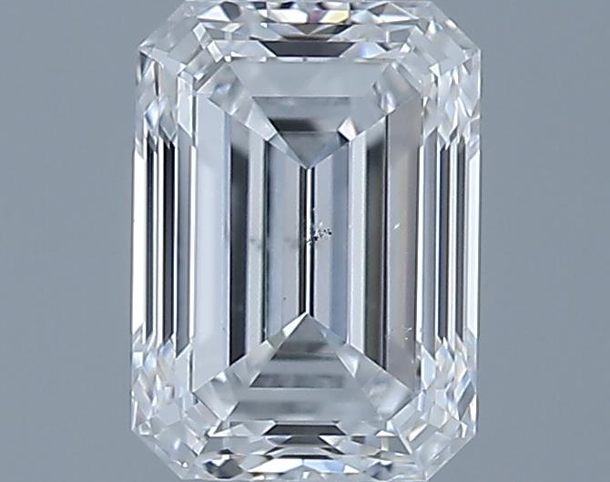 0.81ct Emerald E SI1 Natural Diamond