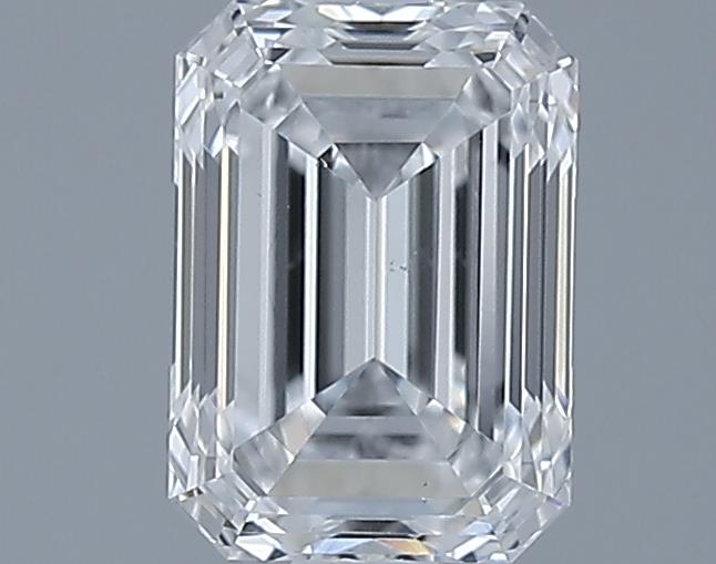 0.6ct Emerald F VS2 Natural Diamond