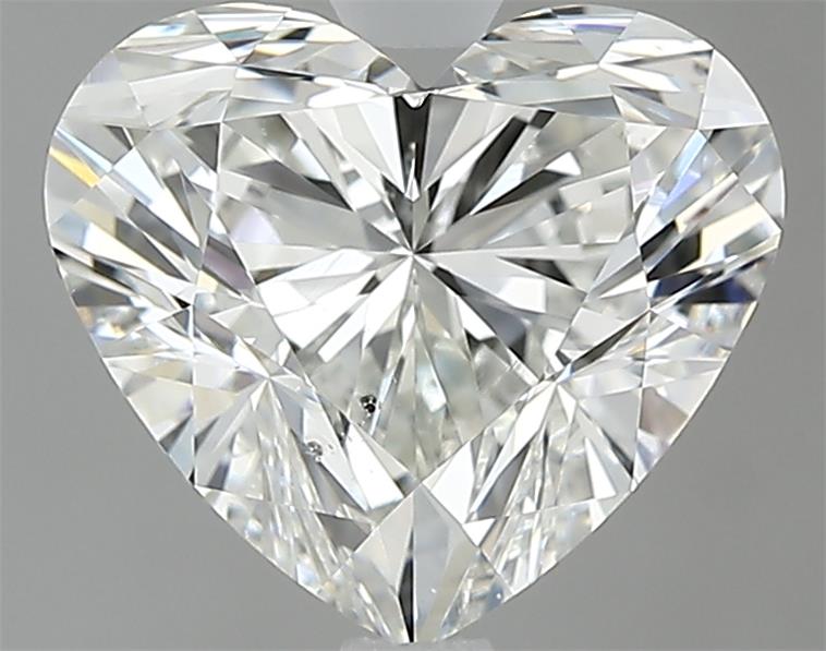 2.03ct Heart I SI1 Natural Diamond