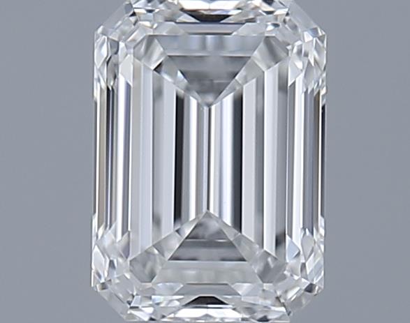0.74ct Emerald F VVS2 Natural Diamond
