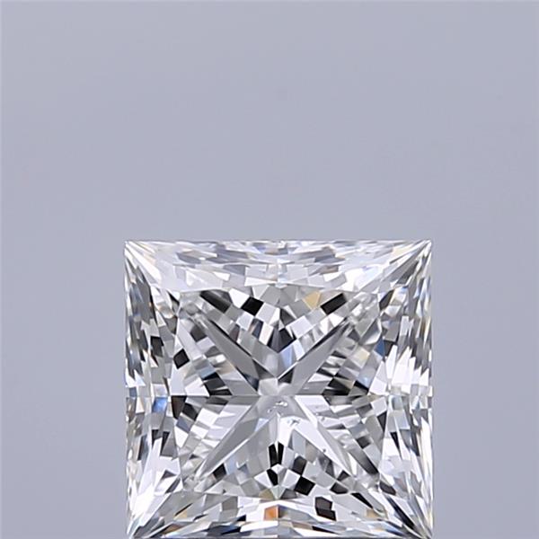 0.91ct Princess E SI1 Natural Diamond