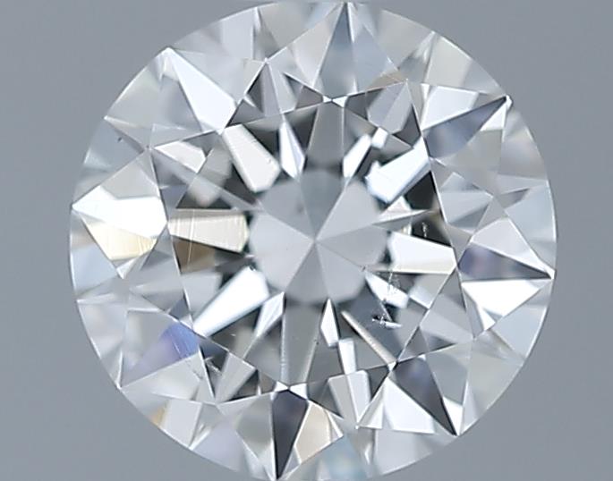 0.7ct Round F SI1 Natural Diamond