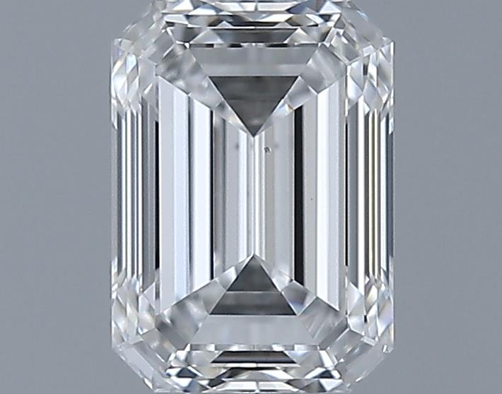 0.73ct Emerald E VS2 Natural Diamond