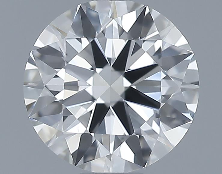 0.61ct Round H VVS2 Natural Diamond