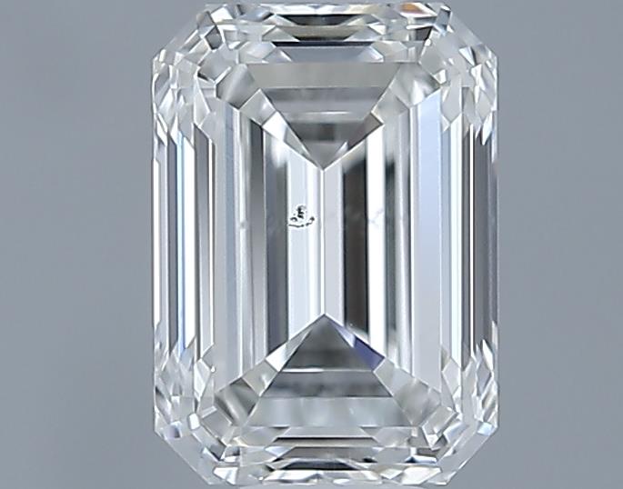 0.71ct Emerald H SI1 Natural Diamond