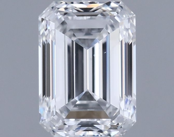 0.56ct Emerald D VS2 Natural Diamond