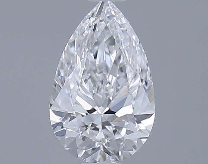 0.73ct Pear D IF Natural Diamond