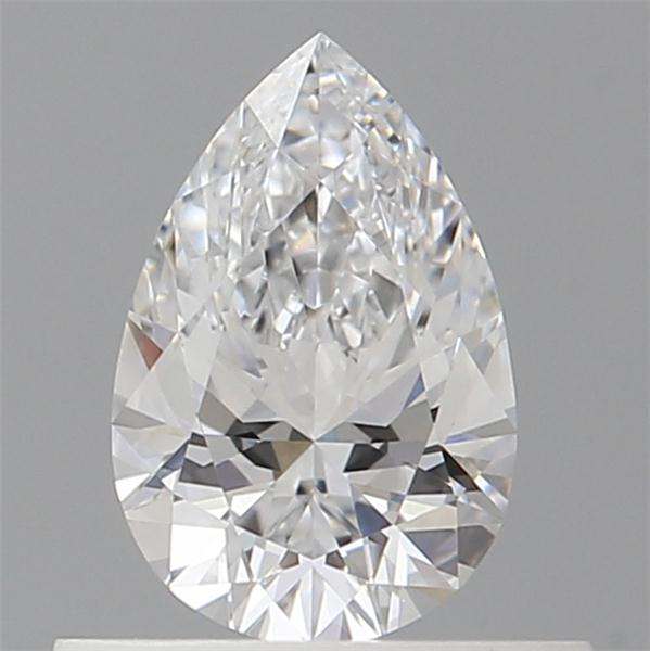 0.5ct Pear D VVS2 Natural Diamond