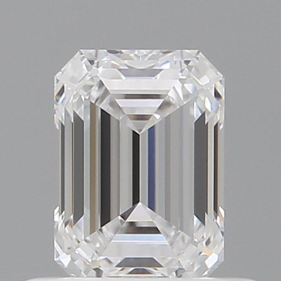 0.53ct Emerald D VVS1 Natural Diamond