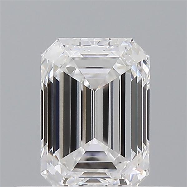 0.53ct Emerald D VVS2 Natural Diamond