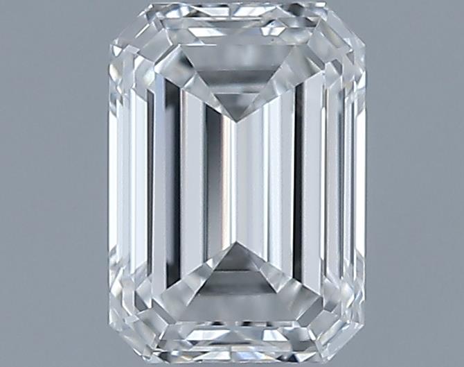 0.53ct Emerald E VS1 Natural Diamond