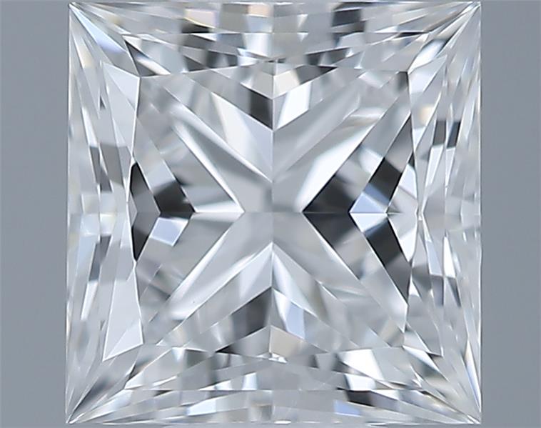 0.65ct Princess F VVS1 Natural Diamond