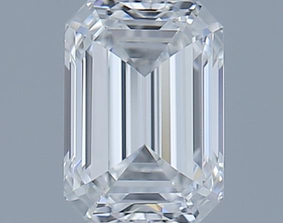 0.5ct Emerald F IF Natural Diamond