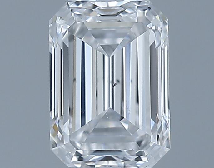 0.8ct Emerald D SI1 Natural Diamond