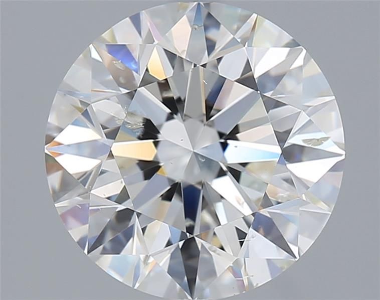 3.01ct Round J SI2 Natural Diamond