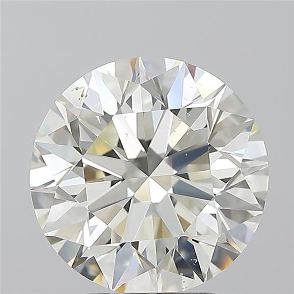 3.02ct Round L SI1 Natural Diamond