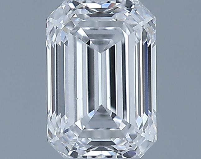 0.7ct Emerald D VS2 Natural Diamond