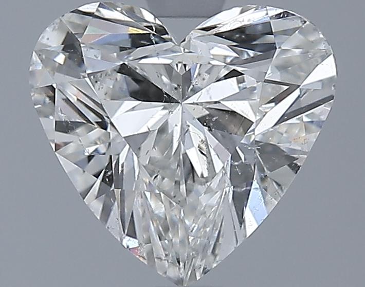 1.7ct Heart H SI2 Natural Diamond