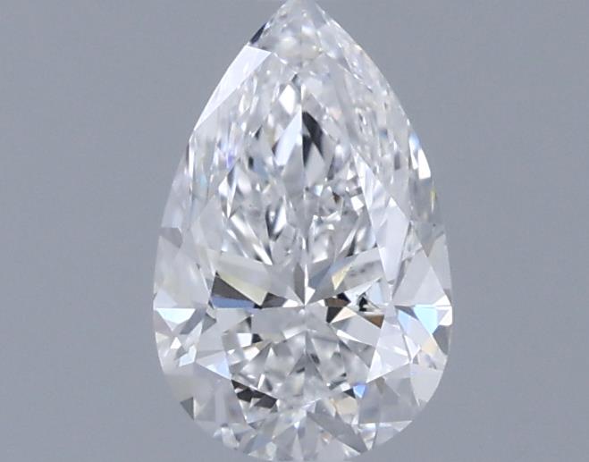 0.7ct Pear D VS2 Natural Diamond