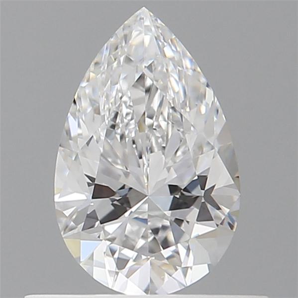 0.54ct Pear D VVS2 Natural Diamond