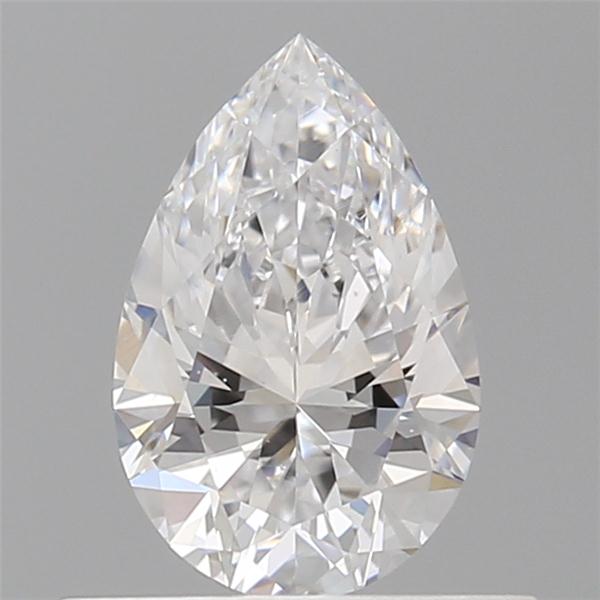 0.53ct Pear D VS2 Natural Diamond
