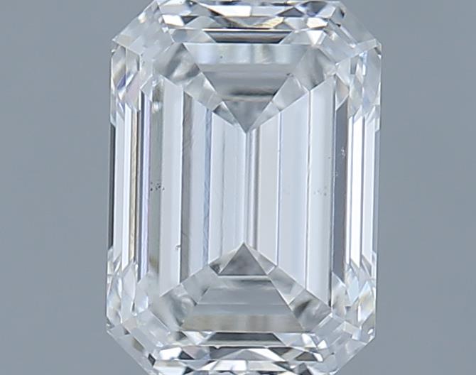 1ct Emerald F VS2 Natural Diamond