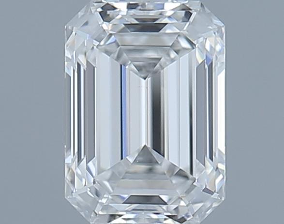 0.71ct Emerald F VS2 Natural Diamond