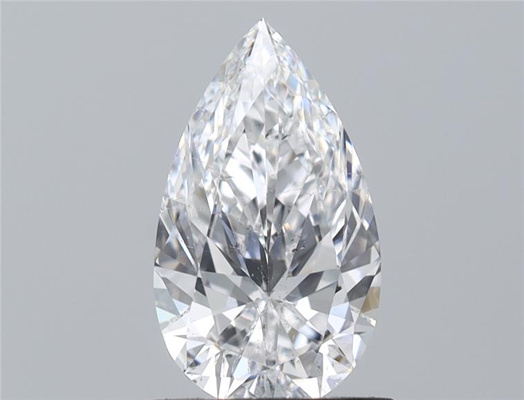 0.81ct Pear D SI2 Natural Diamond