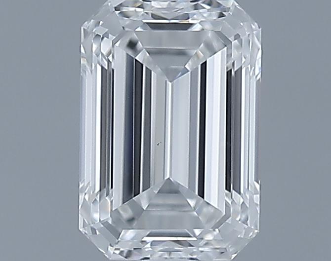 0.61ct Emerald F VS1 Natural Diamond