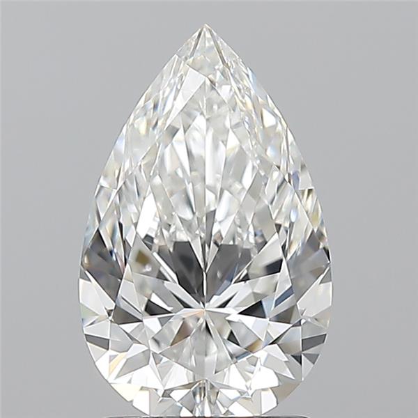 1.7ct Pear G VVS1 Natural Diamond