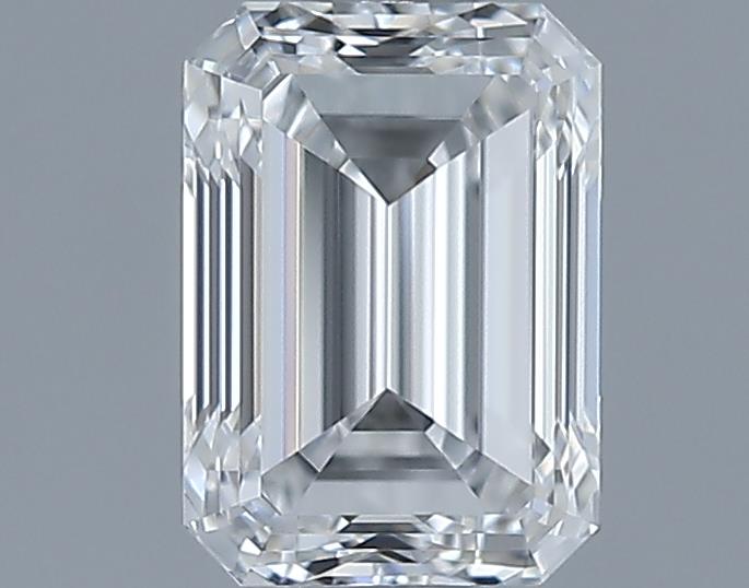 0.61ct Emerald F VVS1 Natural Diamond