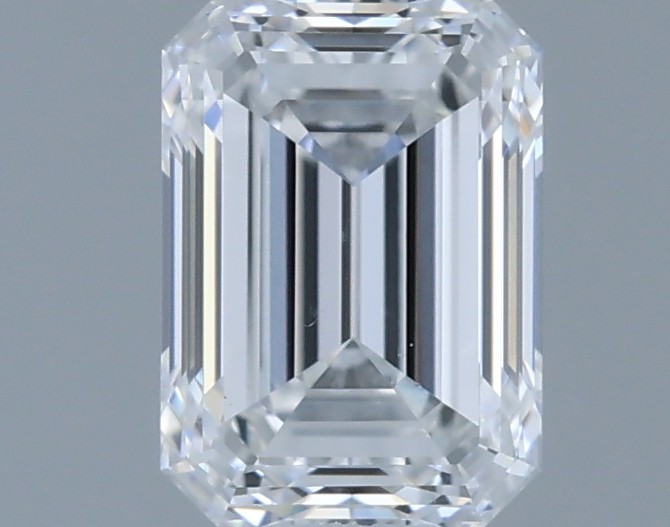 0.72ct Emerald E VS2 Natural Diamond