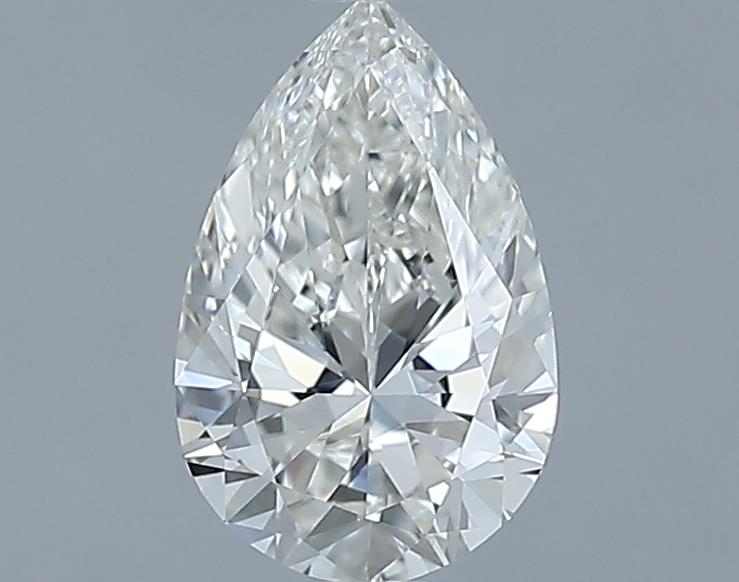 0.9ct Pear J IF Natural Diamond