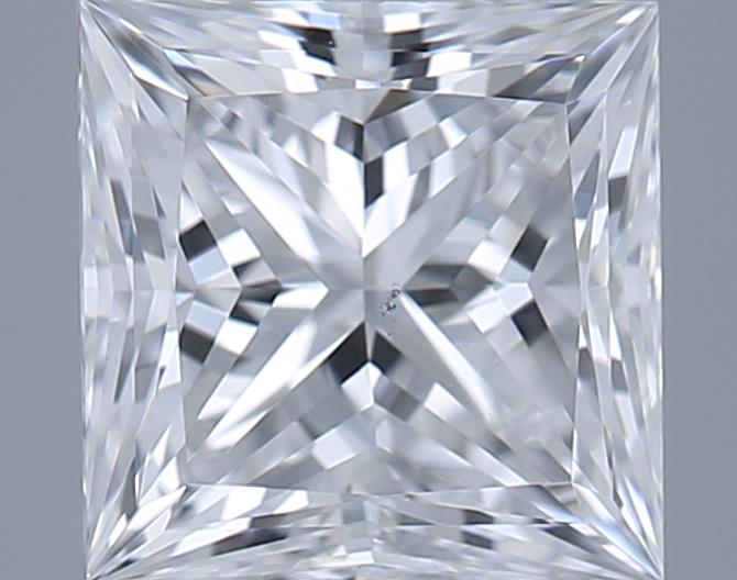 0.71ct Princess D VS2 Natural Diamond