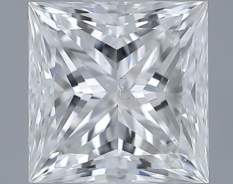 0.77ct Princess F SI1 Natural Diamond