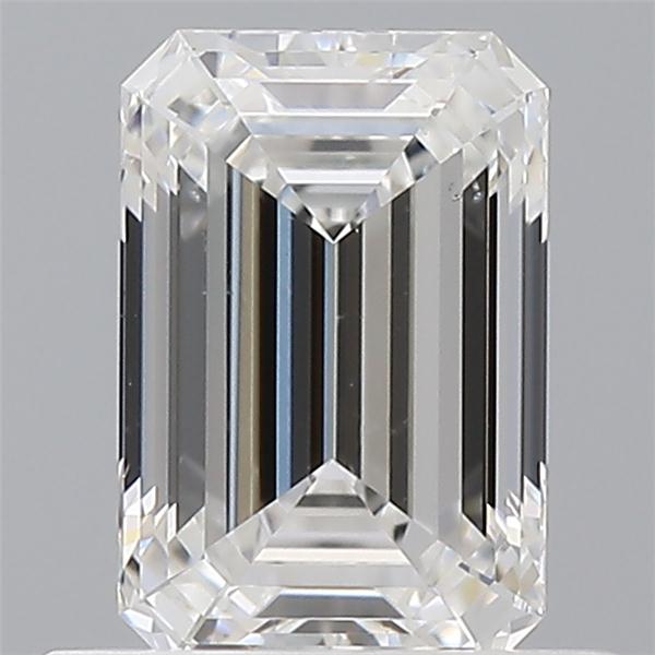 0.75ct Emerald E VS2 Natural Diamond