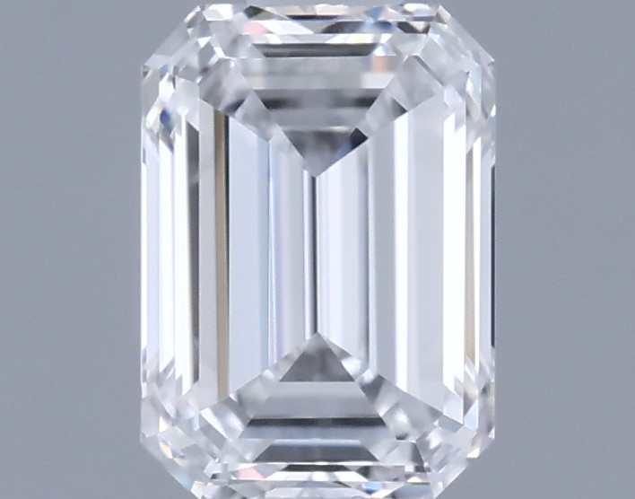 0.71ct Emerald D VVS2 Natural Diamond