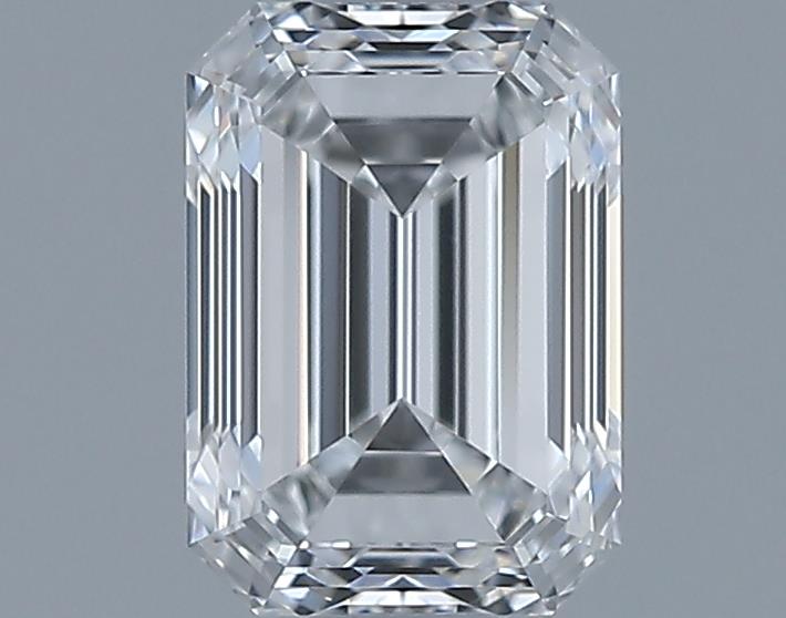0.74ct Emerald D VVS2 Natural Diamond