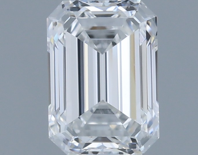 0.74ct Emerald F VVS2 Natural Diamond