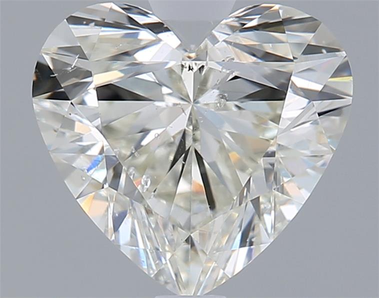 1.46ct Heart K SI2 Natural Diamond