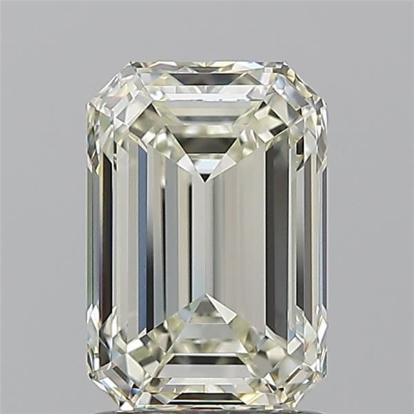 1.7ct Emerald J IF Natural Diamond