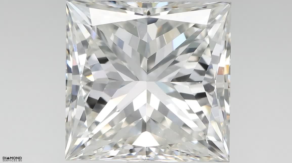 1.96ct Princess F VS1 Natural Diamond