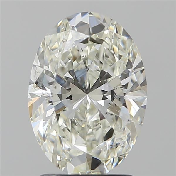 2.01ct Oval I SI2 Natural Diamond