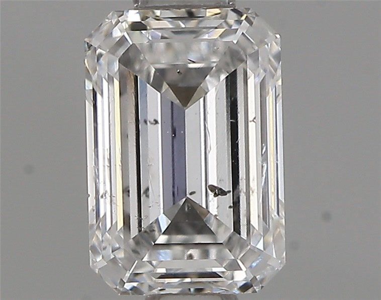 0.71ct Emerald E SI2 Natural Diamond