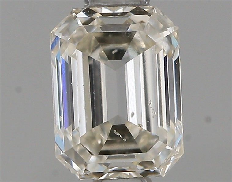 0.71ct Emerald H SI1 Natural Diamond