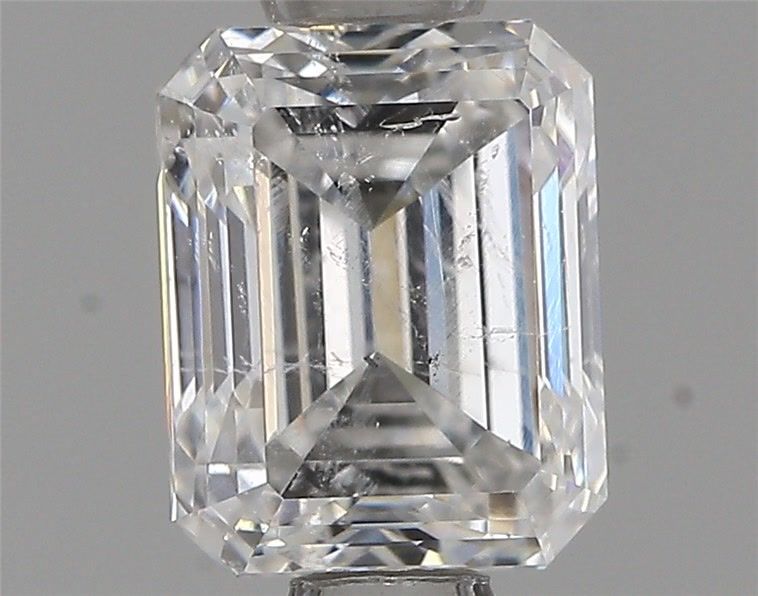 0.93ct Emerald E SI2 Natural Diamond
