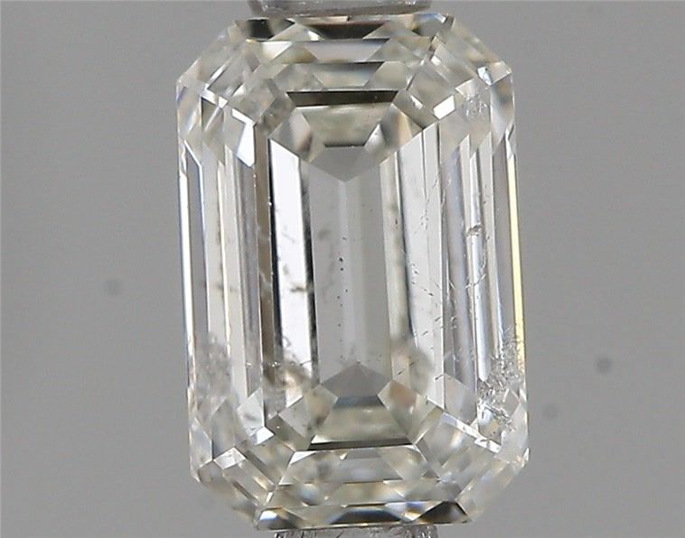 0.94ct Emerald H SI2 Natural Diamond